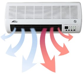 Thira elektromos fali fűtőtest 1000W/2000W