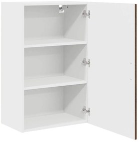 Fali konyhaszekrény ajtóval Barna Tölgy 50 x 31 x 80 cm Faanyag