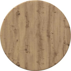 vidaXL Asztallap kézműves tölgy 30 x 30 x 1,5 cm Faanyag