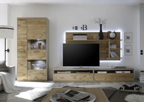 ESPERO T30 Alacsony TV Szekrény 1 fiókos 124cm