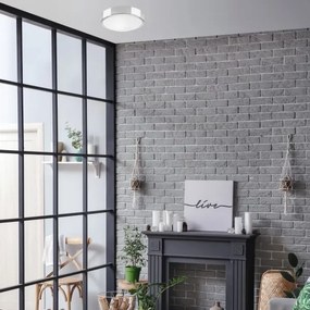 Mennyezeti lámpa JONAS 1xE27/60W/230V á. 26 cm fényes króm