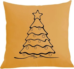 Karácsonyi párna párnahuzat Karácsonyfa Fa