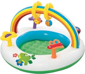 Szivárványos játszóközpont 91 x 56 cm
