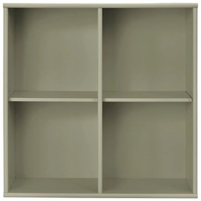 Khaki függő könyvespolc 140x140x27 cm Mistral – Hammel Furniture