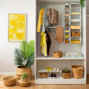Világos tengerifű tárolókosár, ⌀ 35 cm - Compactor
