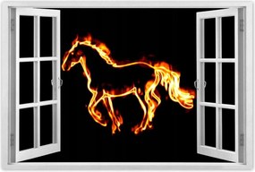 Poszterek 120x80 TƱz paripa