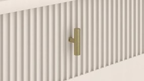 Komód MAGGIORE MA03 3 ajtó/3 fiók kasmír/arany