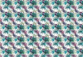 Fotótapéta Trópusi kert Egzotikus dzsungel erdő Virágok 350x250 +ragasztó