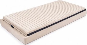 MALAGA összehajtható tárolós puff 76 cm ,bézs
