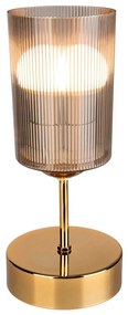 Modelight-ASZ.1085 Éjjeli lámpa, 10x30 cm, 1 x E27, 60 W, aranyszín