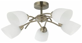 Felületre szerelhető csillár DONNA 5xE27/60W/230V patina