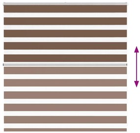 zebrafüggönnyel barna szövetszélesség 145,9 cm poliészter