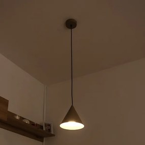 Kábelre függesztett ETNA II csillár 1xE27/15W/230V, átm. 18,5 cm, bézs