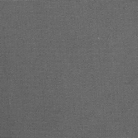 antracit szövet és acél feltekerhető napellenző 200 x 150 cm