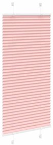 pliszírozott redőny rózsaszín 60x100 cm szövetszélesség 59,4 cm