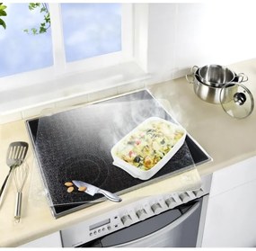 WENKO 2511910800 - Fedőlap 50x56 cm átlátszó/szürke