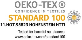 Fekete egyszemélyes pamut ágyneműhuzat 140x200 cm Porte Bonheur – douceur d'intérieur