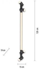 Paul Neuhaus 6121-13 - LED dimmelhető spotlámpa 4xLED/4W/230V + LED/9W+DO