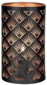 Nata dekorációs LED lámpások, fekete/réz, 60 darabos készlet