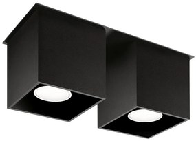 Sollux SL.0063 - Spotlámpa QUAD 2 2xGU10/40W/230V fekete