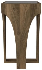 LITUS dohányzóasztal 58x37 cm barna