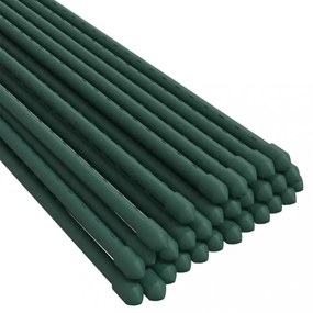 30 db zöld acél kerti növénykaró 150 cm