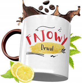 Bordó Bögre Favágónak Születésnapi Ajándék fényképes nyomattal