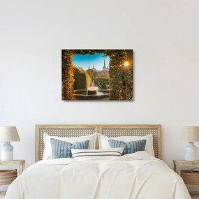 Üveg kép - Wallenstein palota (70x50 cm)