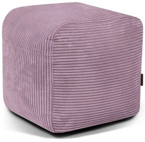 Lila kordbársony babzsákfotel Plus 50 Lounge – SLOWDOWN