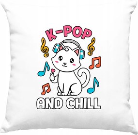 Kpop Anime párna Korea 4 fehér