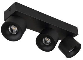 Globo 56961-3B - LED Spotlámpa RAE 3xLED/6W/230V fekete