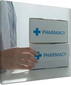 Vászonkép 60x60 Orvosi ellátás szett