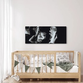 Kép - Tükörbe nézve (120x50 cm)