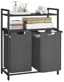 REX szürke szennyeskosár