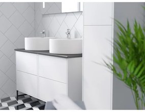 BATH DELUXE 06-041-53-11-00 - Ráépíthető mosdó RUNDTOM átm. 41,5 cm, kerámia/fehér