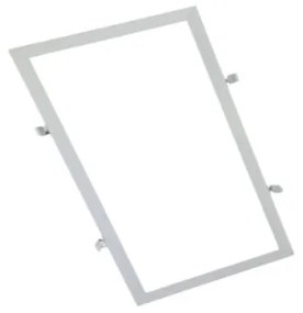 Led panel , beépítő keret , gipszkartonba süllyeszthető , 600 x 300 mm , fehér , LEDISSIMO