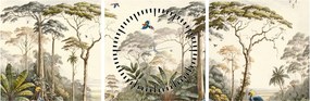 Kép - Amazonas esőerdő (órával) (90x30 cm)