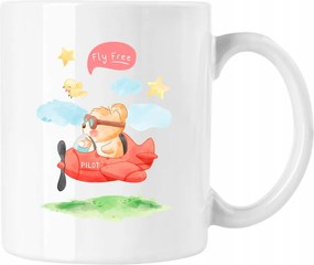 Bögre Maci Kedves Gyerek Fehér 330ml