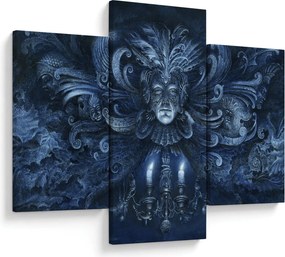 Kép - sötét barokk (90x60 cm)