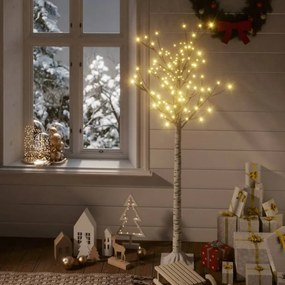 140 LED-es beltéri/kültéri meleg fehér fűz karácsonyfa 1,5 m