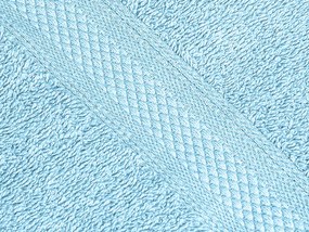 CLARYSSE ELEGANCE törölköző 60x110 cm világoskék, 100% pamut