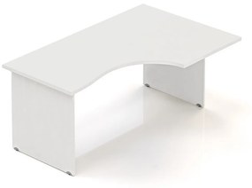 Ergonomikus asztal Visio 160 x 100 cm, jobb, fehér