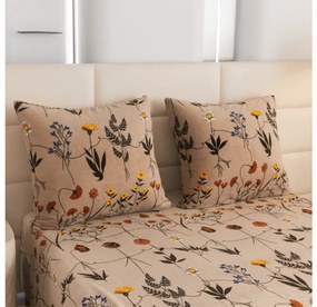 HERBAR bézs mikroplüss ágyneműhuzat Ágyneműhuzat mérete: 70 x 90 cm | 140 x 200 cm