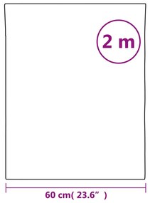 2 db öntapadó PET tükör fólia 60 x 200 cm
