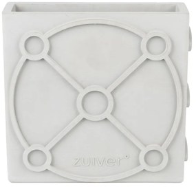 Világosszürke beton váza Graphic – Zuiver