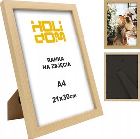 KĂ©pkeret A4 fa szĂnben 21x30 Mdf fali oklevĂ©l keret