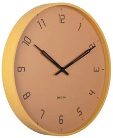 Karlsson 5950YE design falióra 40 cm, sárga