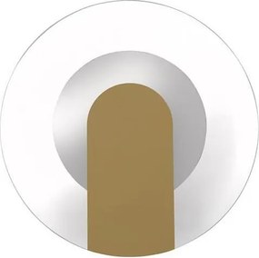 Searchlight 95410GO - LED fali lámpatest TARGET LED/7W/230V aranyszínű