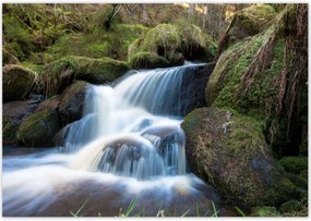 Poszterek 100x70 Hegyi zuhatag