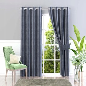 Esti modern velúr függöny grafit farmer 135x245cm